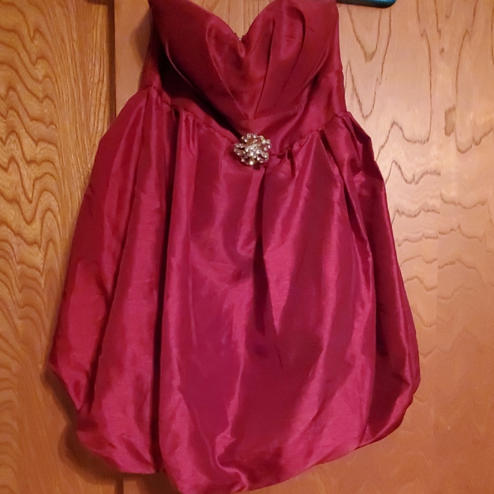 Maroon Dress